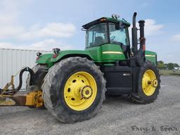 John Deere 9520 Scraper Special 4x4 Tractor, SN RW9520E050842, Cab/Air, Pow