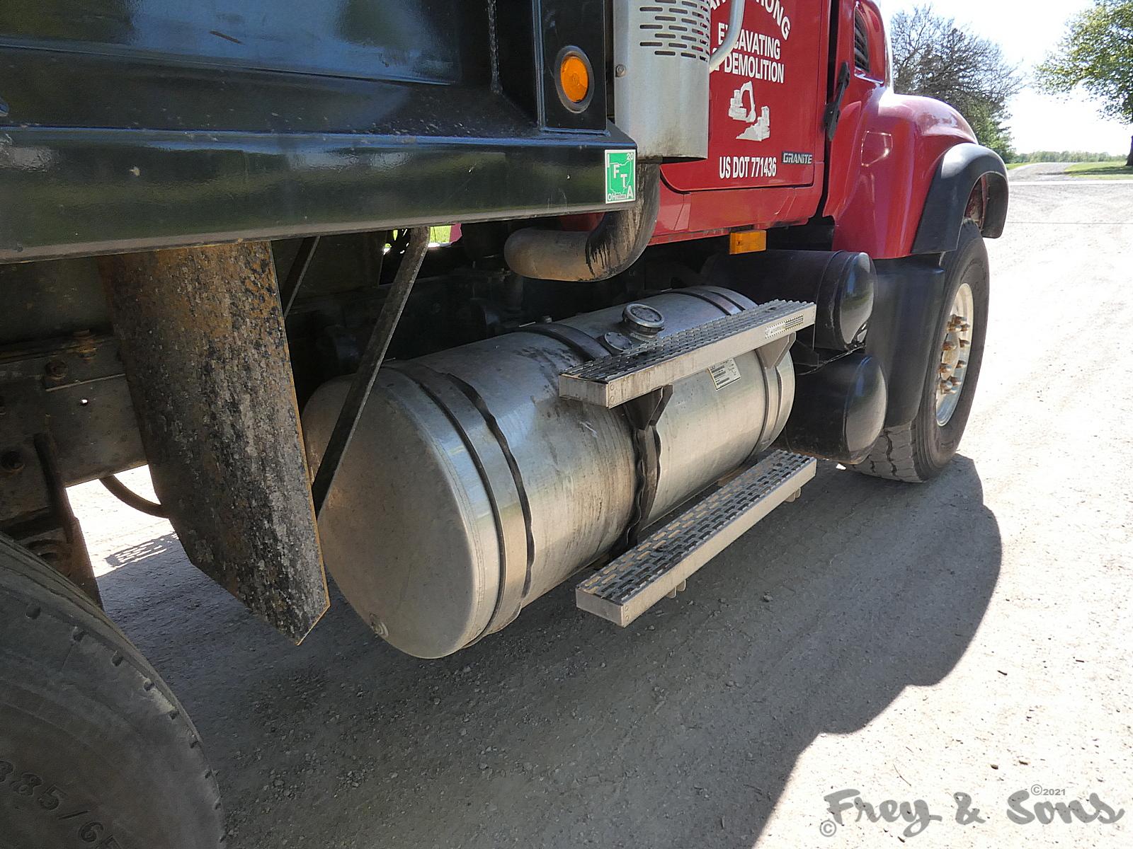 2005 Mack CV713 Granite Triaxle Dump Truck, SN:1M2AG11C85M033404, Mack AI-4