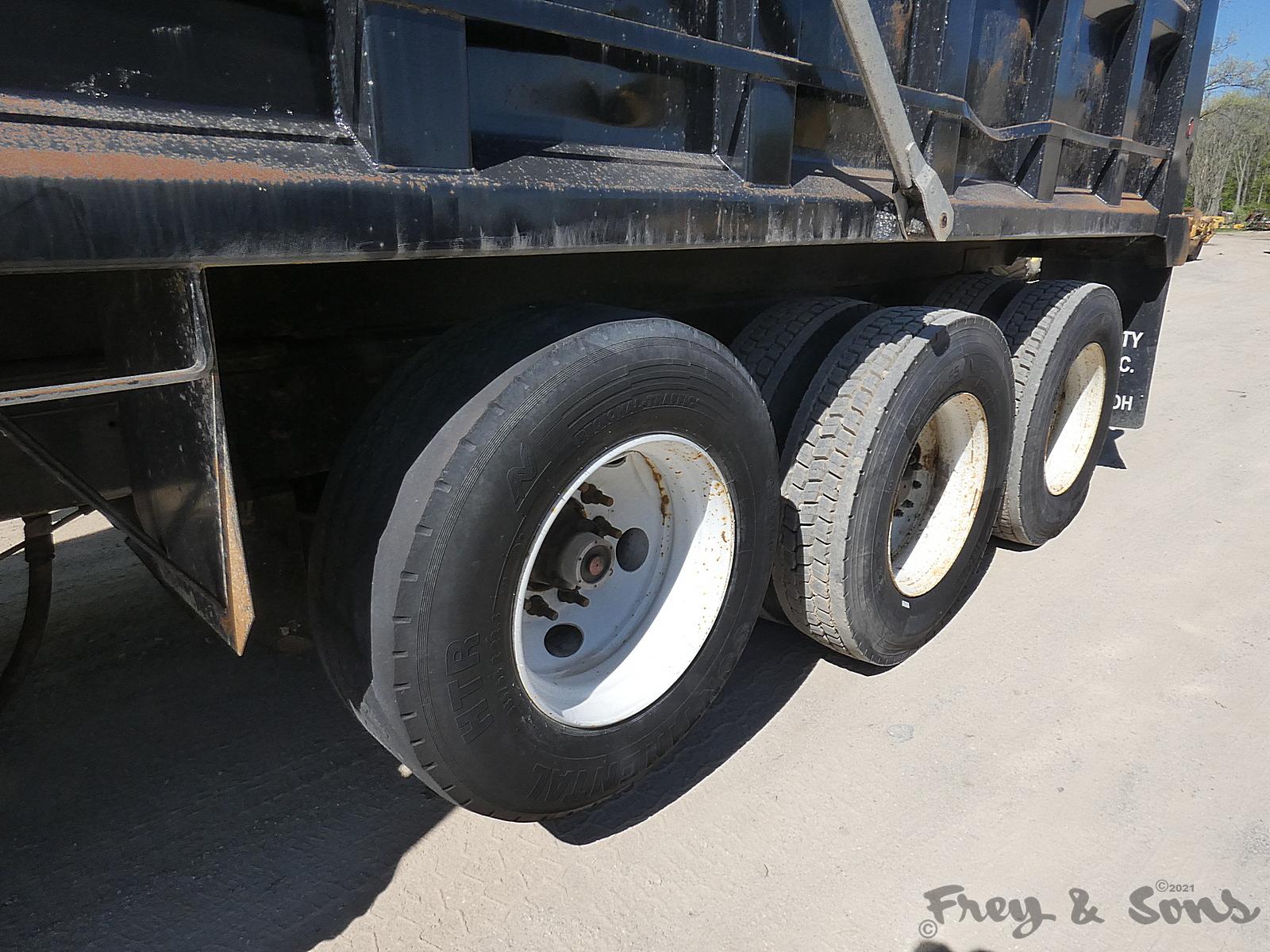 2005 Mack CV713 Granite Triaxle Dump Truck, SN:1M2AG11C85M033404, Mack AI-4