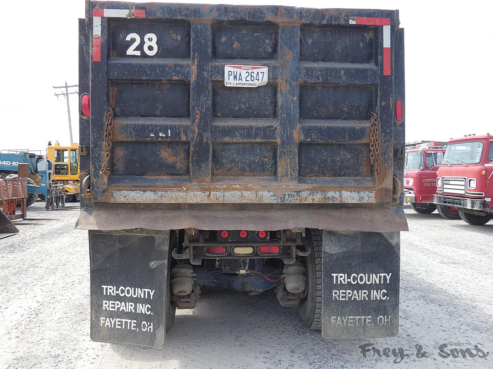 1995 Mack RD688S Triaxle Dump Truck, SN:1M2P267C45M022649, Mack E7 350 Dies