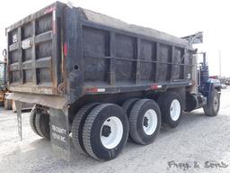 1995 Mack RD688S Triaxle Dump Truck, SN:1M2P267C45M022649, Mack E7 350 Dies