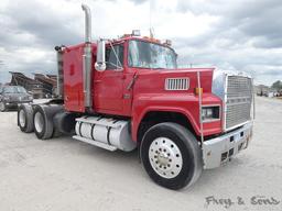 1987 Ford LTL9000 T/A Truck Tractor, 1FDYA90X4HVA21462, Cat 3406, 13 Speed,