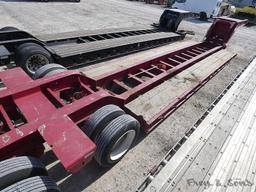 2007 Talbert 45 ton Triaxle Detach Lowboy Trailer, SN:40FSK584771027785, Dr