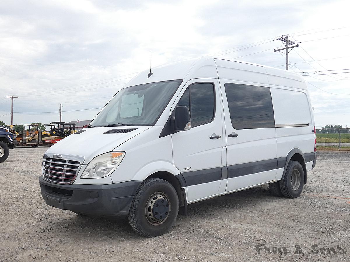 2007 Freightliner Sprinter Van, WDYPF045975220192, R&L Slide Doors, Tool Bo