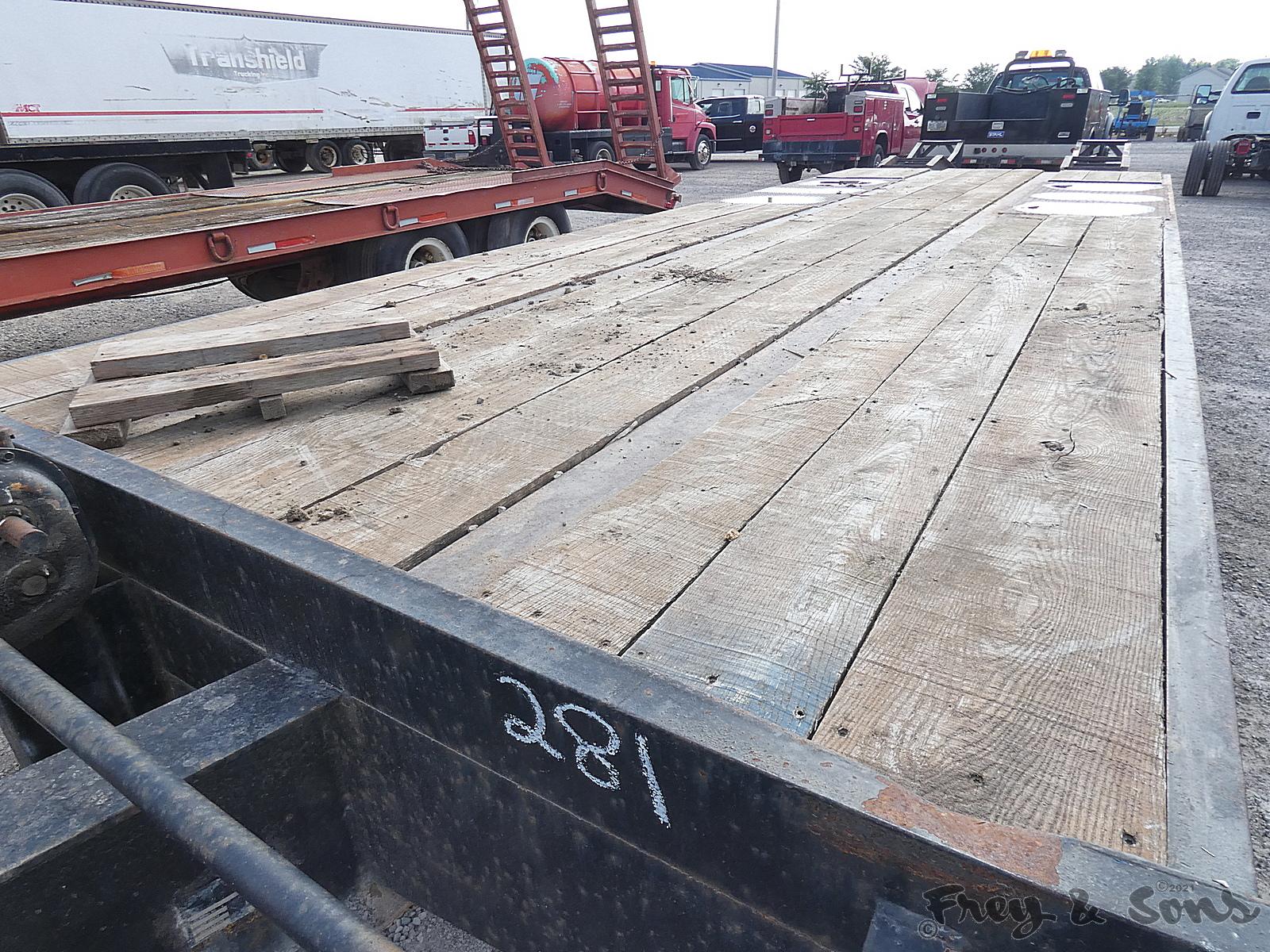 1996 Better Built 20 Ton Tag Trailer, SN:4MNDP292XT0001218, 102''x24' Deck,