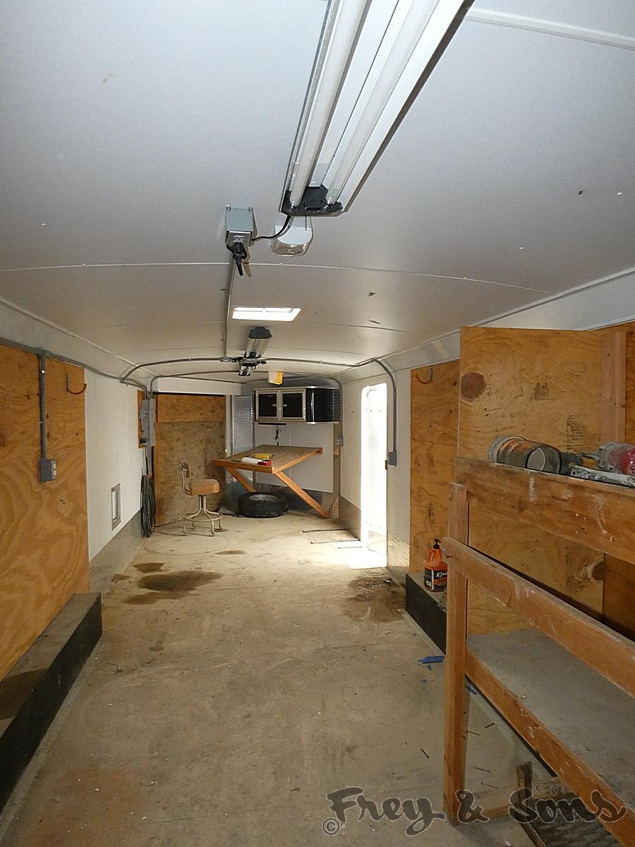 2015 RC 30' Enclosed Trailer, SN:56VBE2927FM615928, Front & Rear Drop Ramp