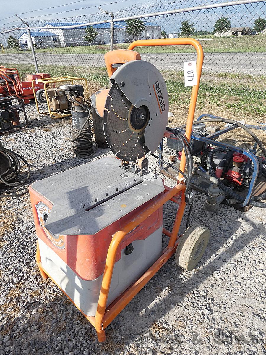 Ridgid Brick Saw