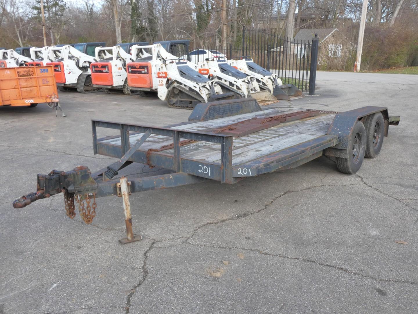 1997 Jamar 16' Tandem Tag Trailer, SN:4AJF5162XVJ019830, 88'' wide.