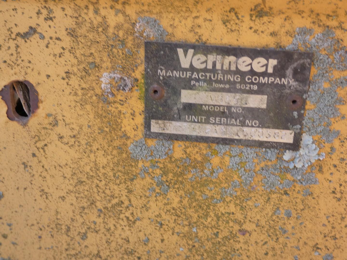 Vermeer V3550 RT Trencher, SN:382, Duetz Diesel (not running), Rear trenche