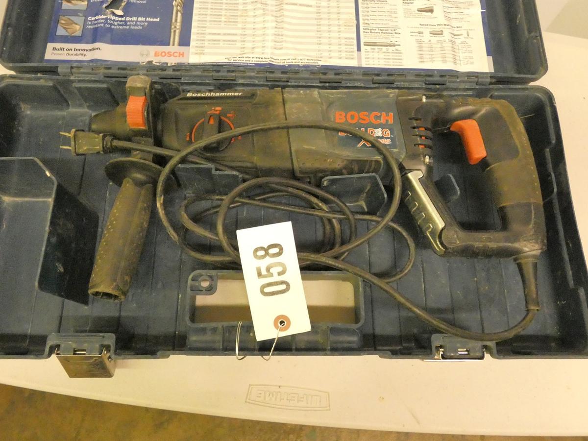 2015 Bosch 11255VSR Rotary Hammer Drill-Small, SN:503113014