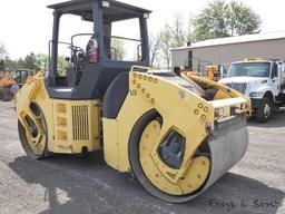 Bomag BW161AD-4 Tandem Vibratory Roller, SN:101920041001, 66'' Drums.
