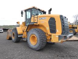 2016 Hyundai HL960 Rubber Tired Loader, SN:00067, EROPS, GP Bucket, 3rd Val