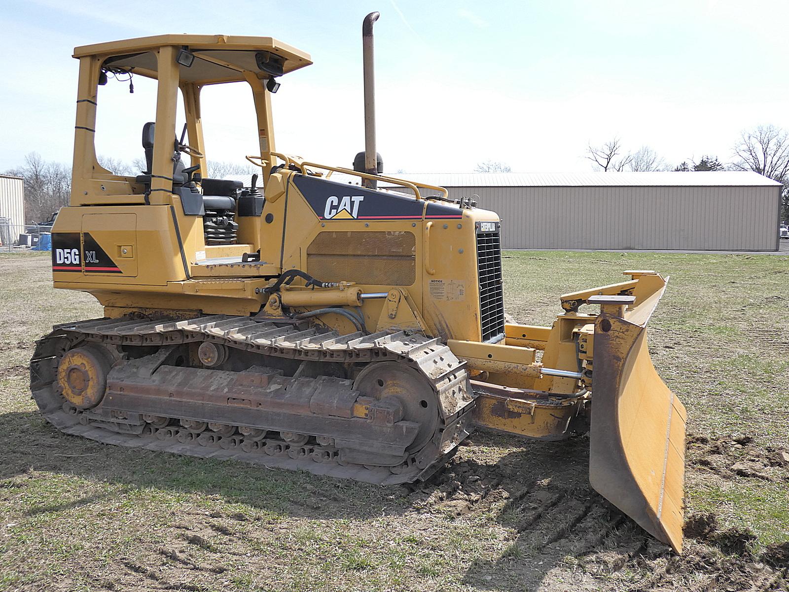 2007 Caterpillar D5G XL Dozer, SN CAT00D5GEWGB02831, ROPS, 6 way blade, Pre