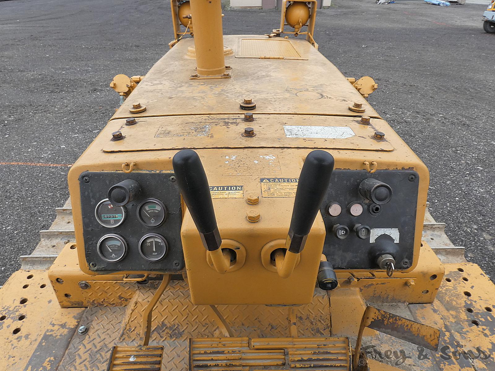 Komatsu D41A-3 Dozer, SN:07204, ROPS w/ Sweeps, 6 Way Blade