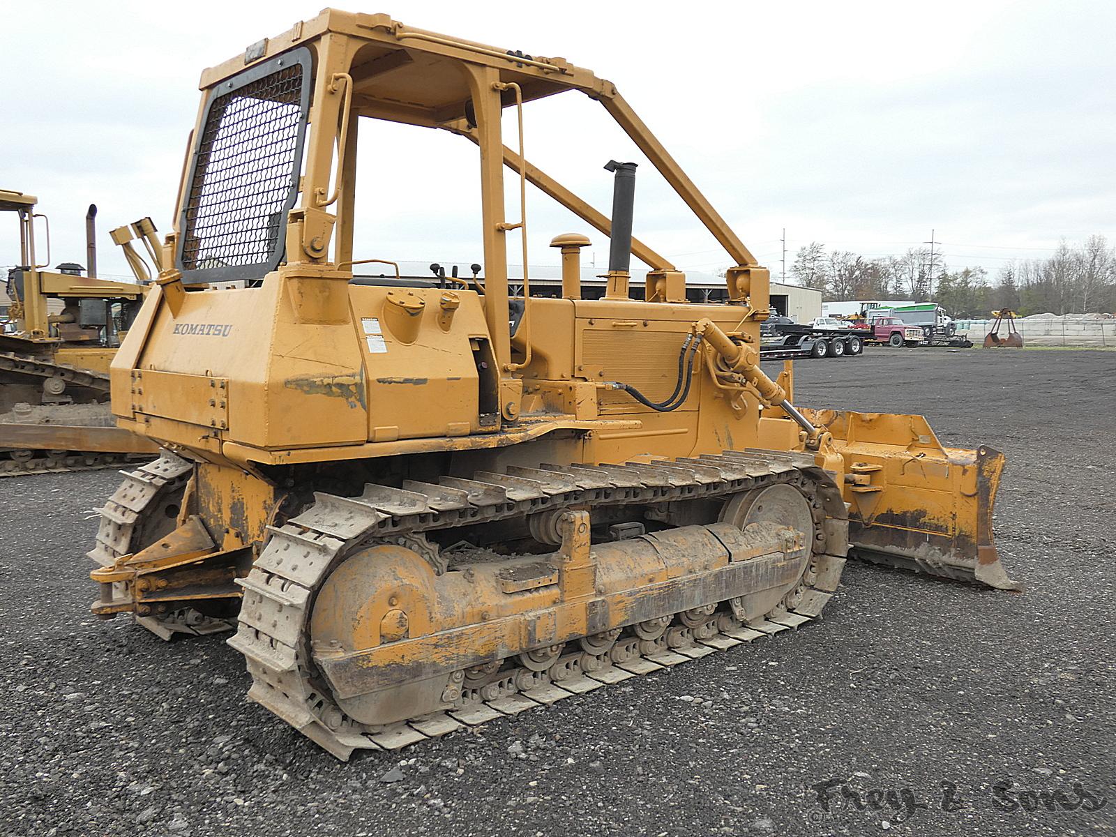 Komatsu D41A-3 Dozer, SN:07204, ROPS w/ Sweeps, 6 Way Blade