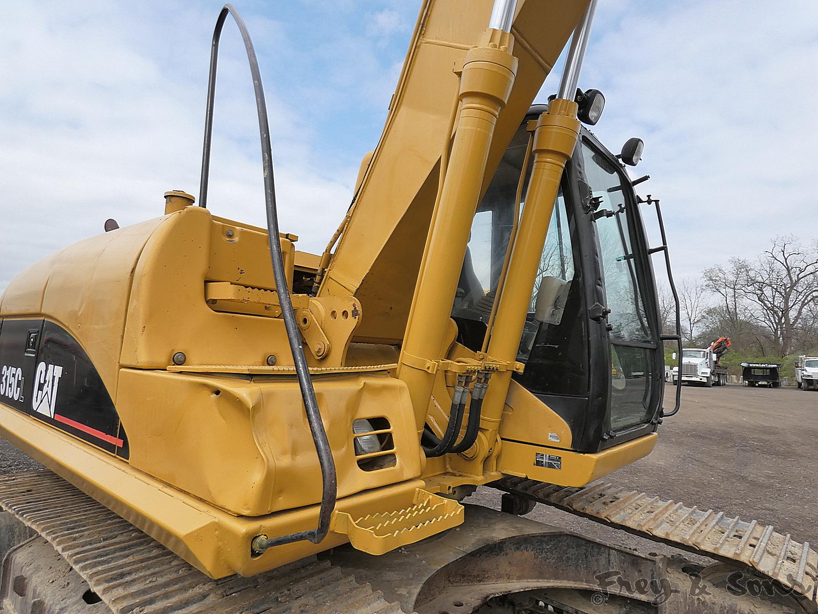 2005 Caterpillar 315C Hydraulic Excavator, SN:CJC02734, Cab / air, Cat QT &