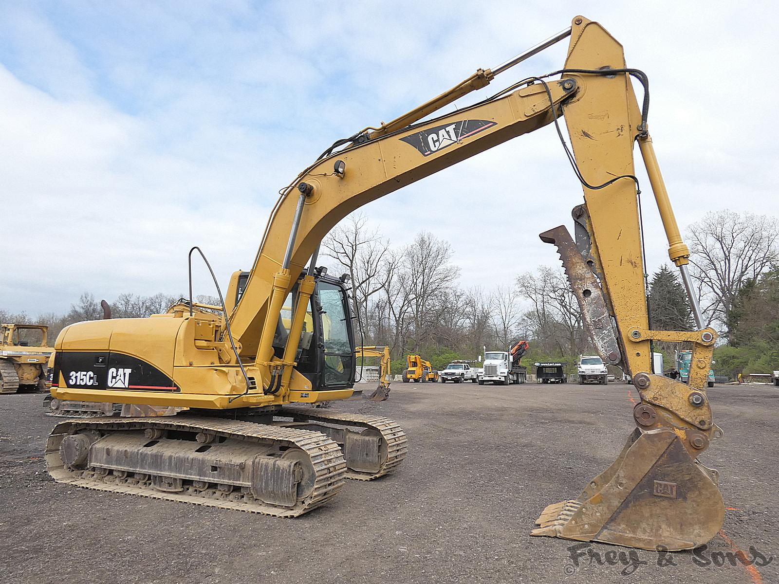 2005 Caterpillar 315C Hydraulic Excavator, SN:CJC02734, Cab / air, Cat QT &