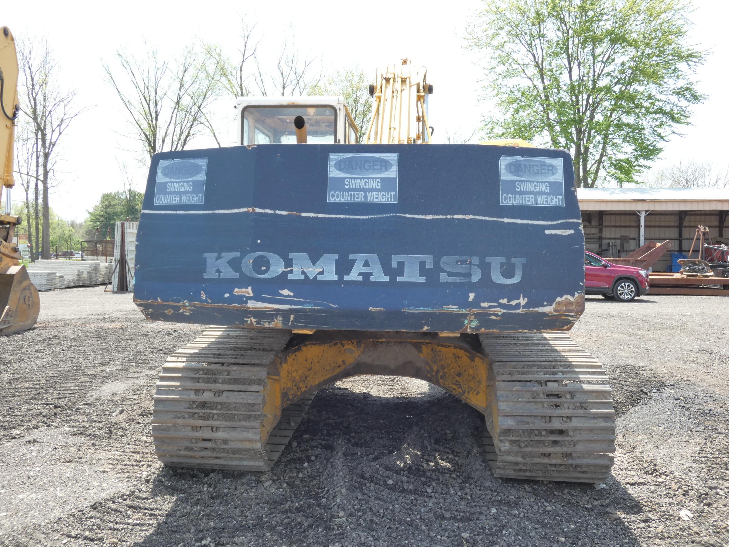 Komatsu PC200-5 Hydraulic Excavator, SN:T00309, Aux. Hyd, QT with 48'' Buck