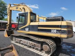 1996 Caterpillar 330L Hydraulic Excavator, SN:5YM01792, WB QT & Bucket, 15,