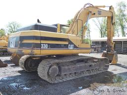 1996 Caterpillar 330L Hydraulic Excavator, SN:5YM01792, WB QT & Bucket, 15,