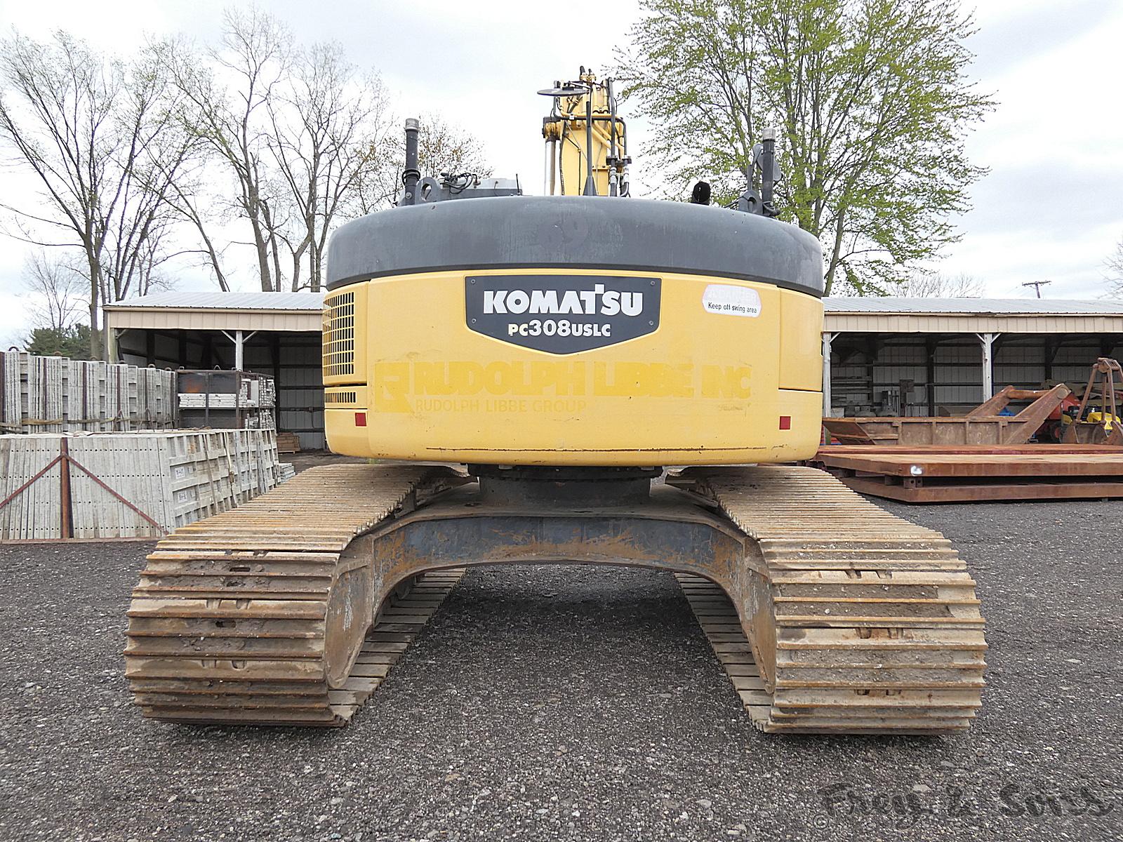 2008 Komatsu PC308USLC-3 Hydraulic Excavator, SN:30135, EROPS w/ Air, Aux.