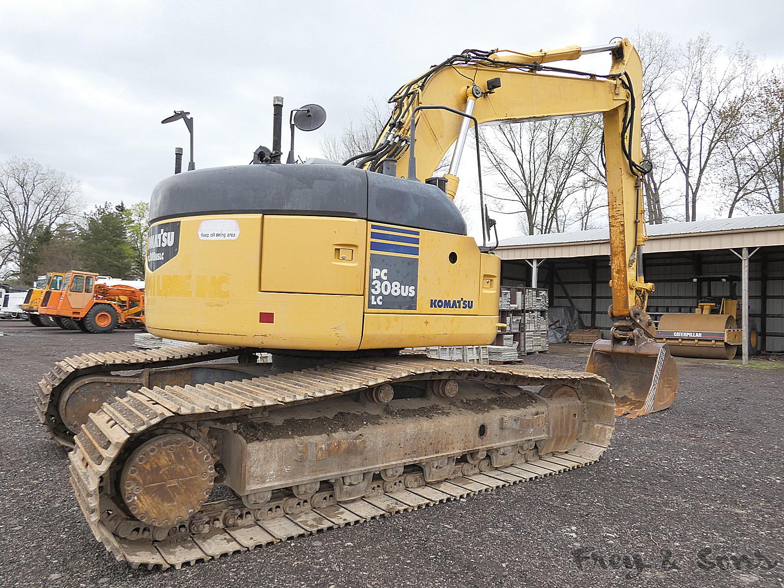 2008 Komatsu PC308USLC-3 Hydraulic Excavator, SN:30135, EROPS w/ Air, Aux.