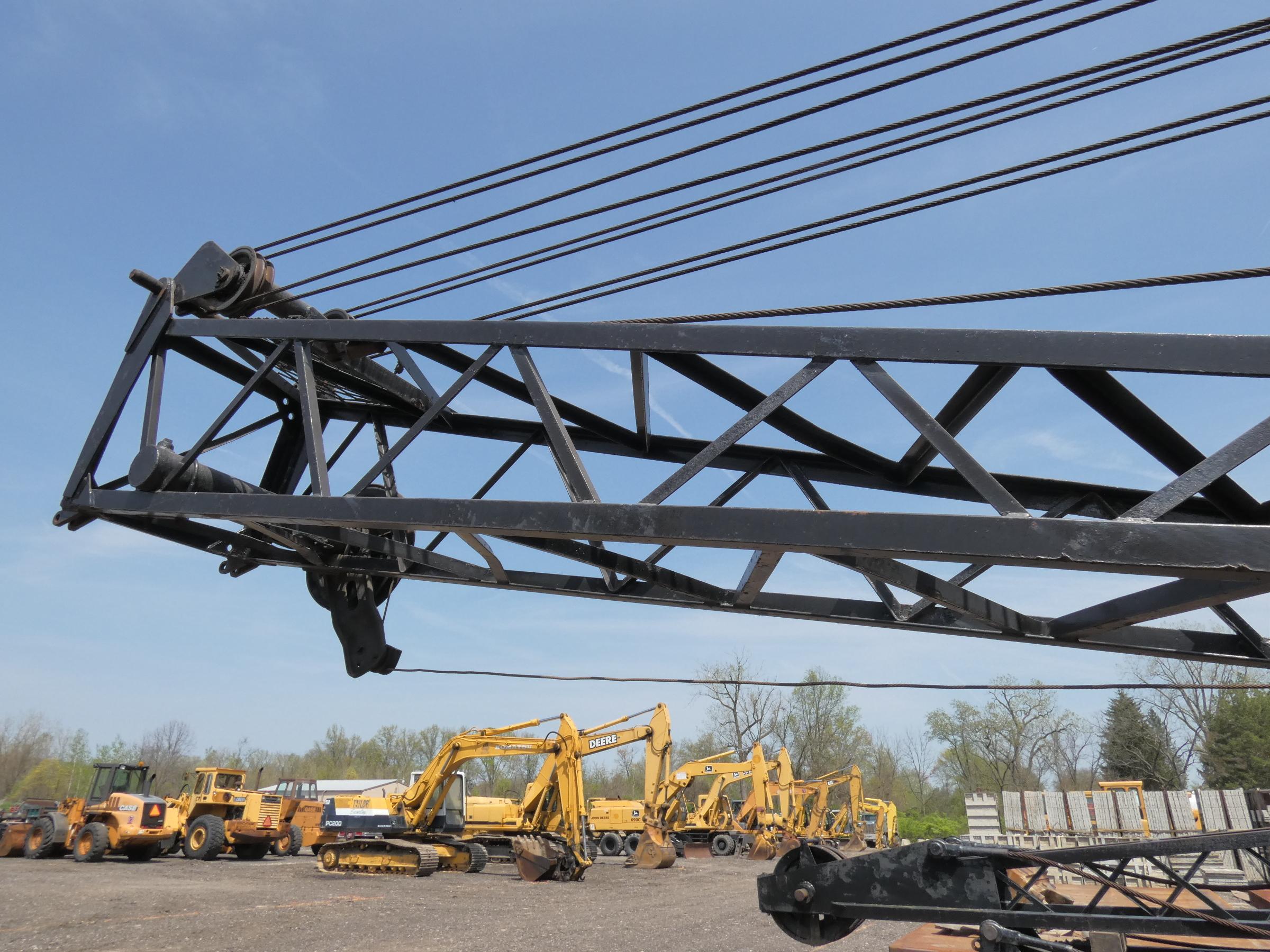 Linkbelt LS98 Crawler Crane, SN:9LR-3580, Cat Diesel, 20' Base & Tip+15' Se