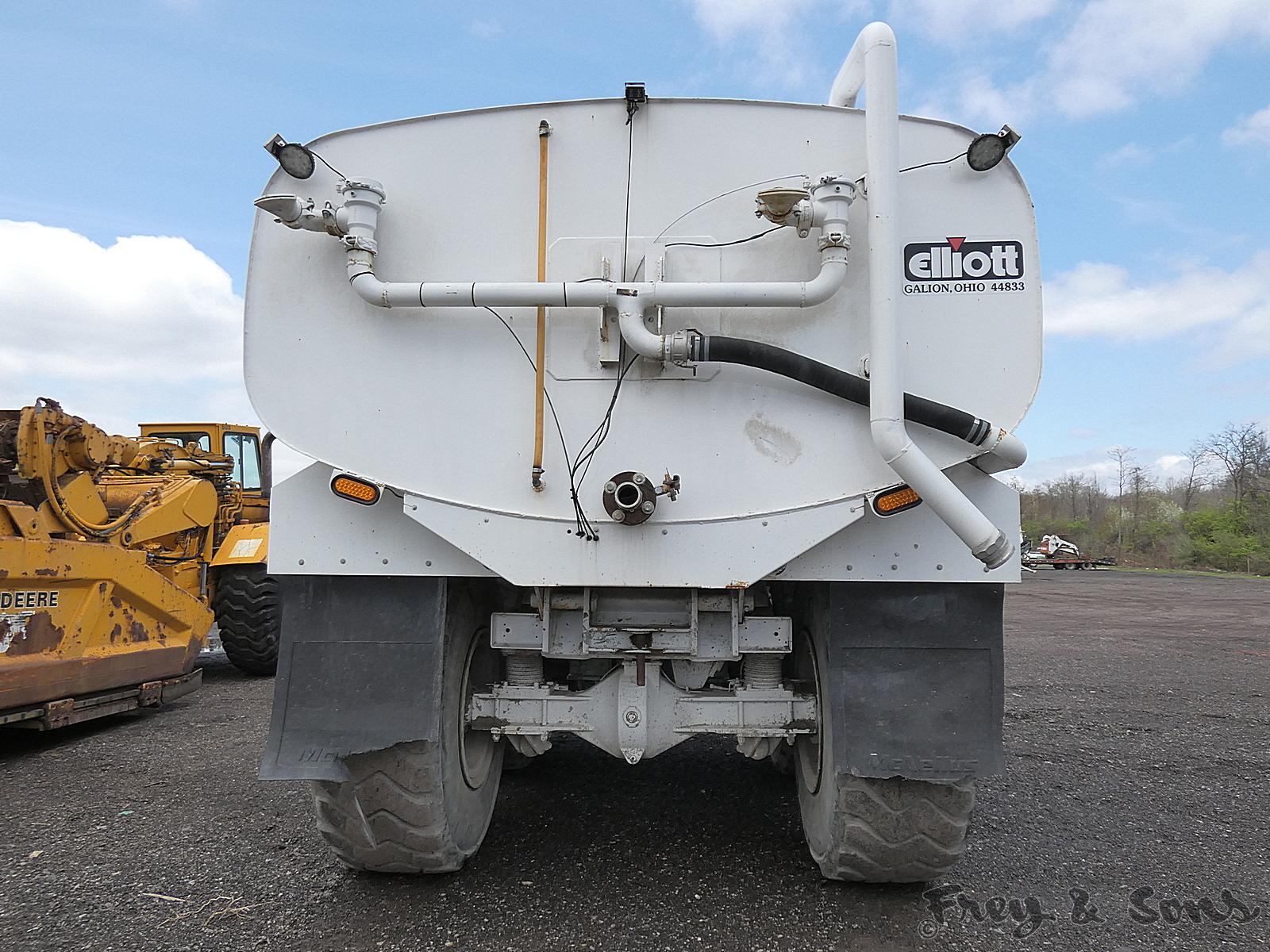 1996 Terex 3066 6x6 Offroad Water Truck, SN:?, Cummins, Elliot Tank, Cab Co