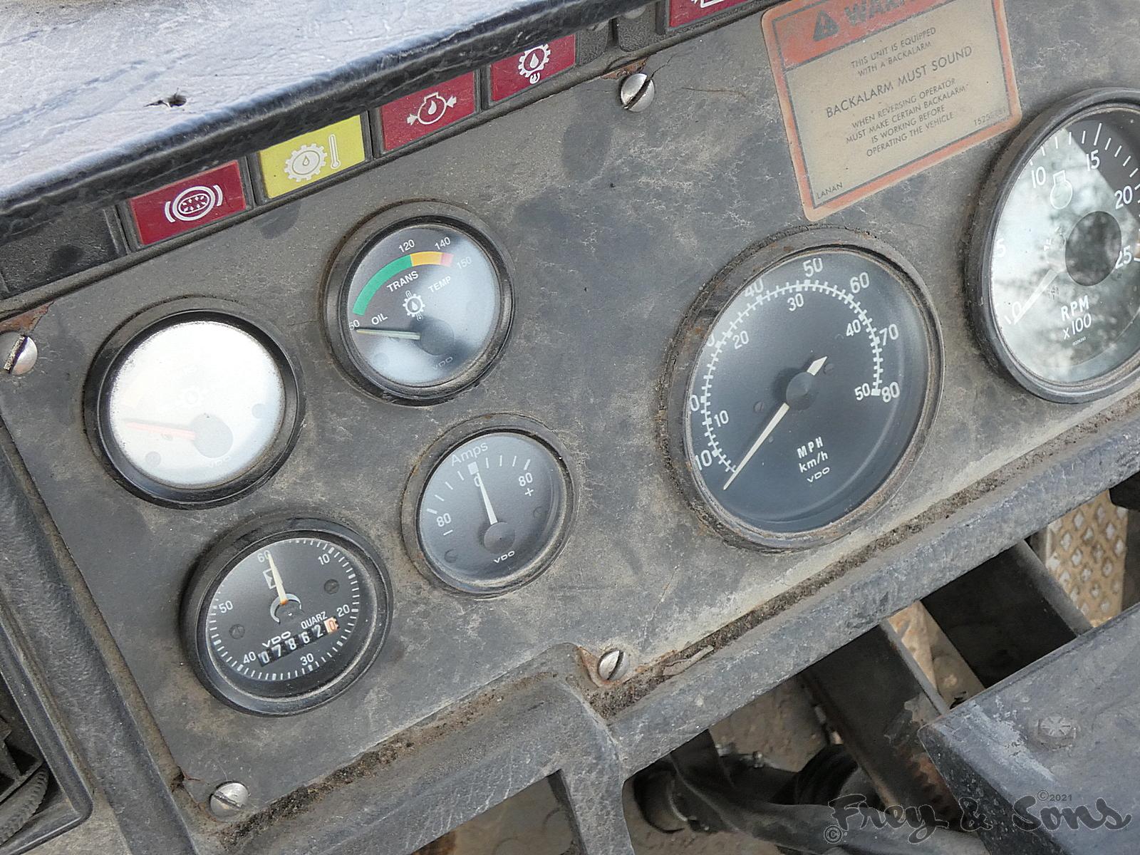 1996 Terex 3066 6x6 Offroad Water Truck, SN:?, Cummins, Elliot Tank, Cab Co