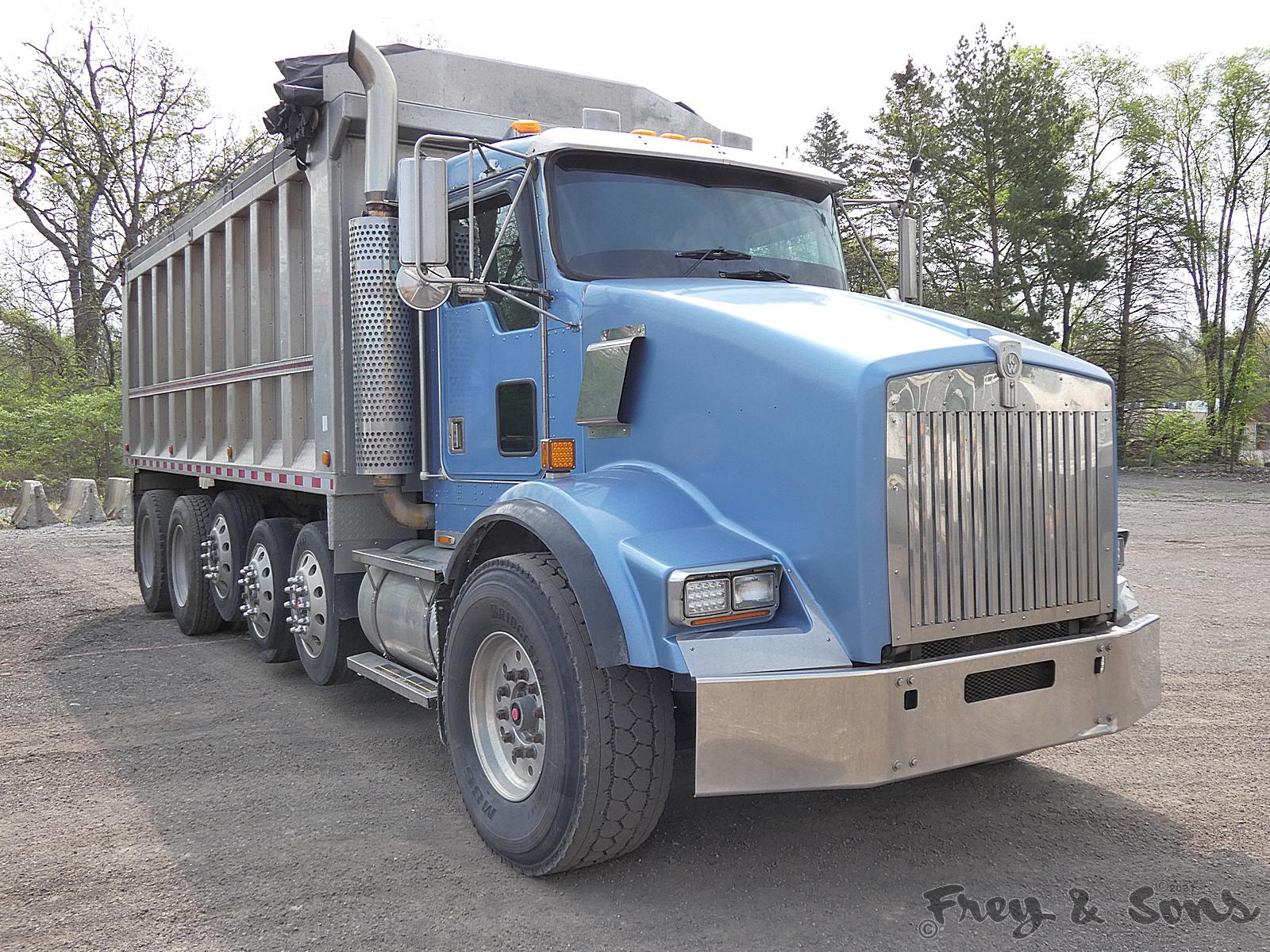 1999 Kenworth T800 5-Axle Dump Truck, SN:1NKDXUTX3XS833155, Cat 335, Fuller