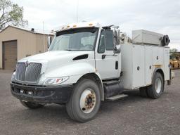 2013 International 4300 Mechanics Truck, SN:1HTMMAAL8DK239309, Diesel, Auto