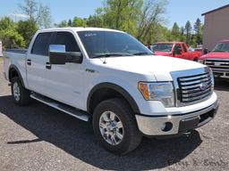 2012 Ford F150XLT 4x4 4dr Pickup, SN:1FTFW1ET6CFB13082, V6 Turbo Gas, Auto,