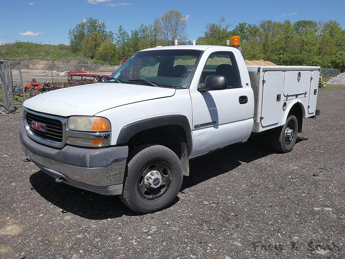 2001 GMC 2500 Mechanics Truck, SN:1GDHC24U01Z306627, V8 Gas, Auto, 2wd, 244