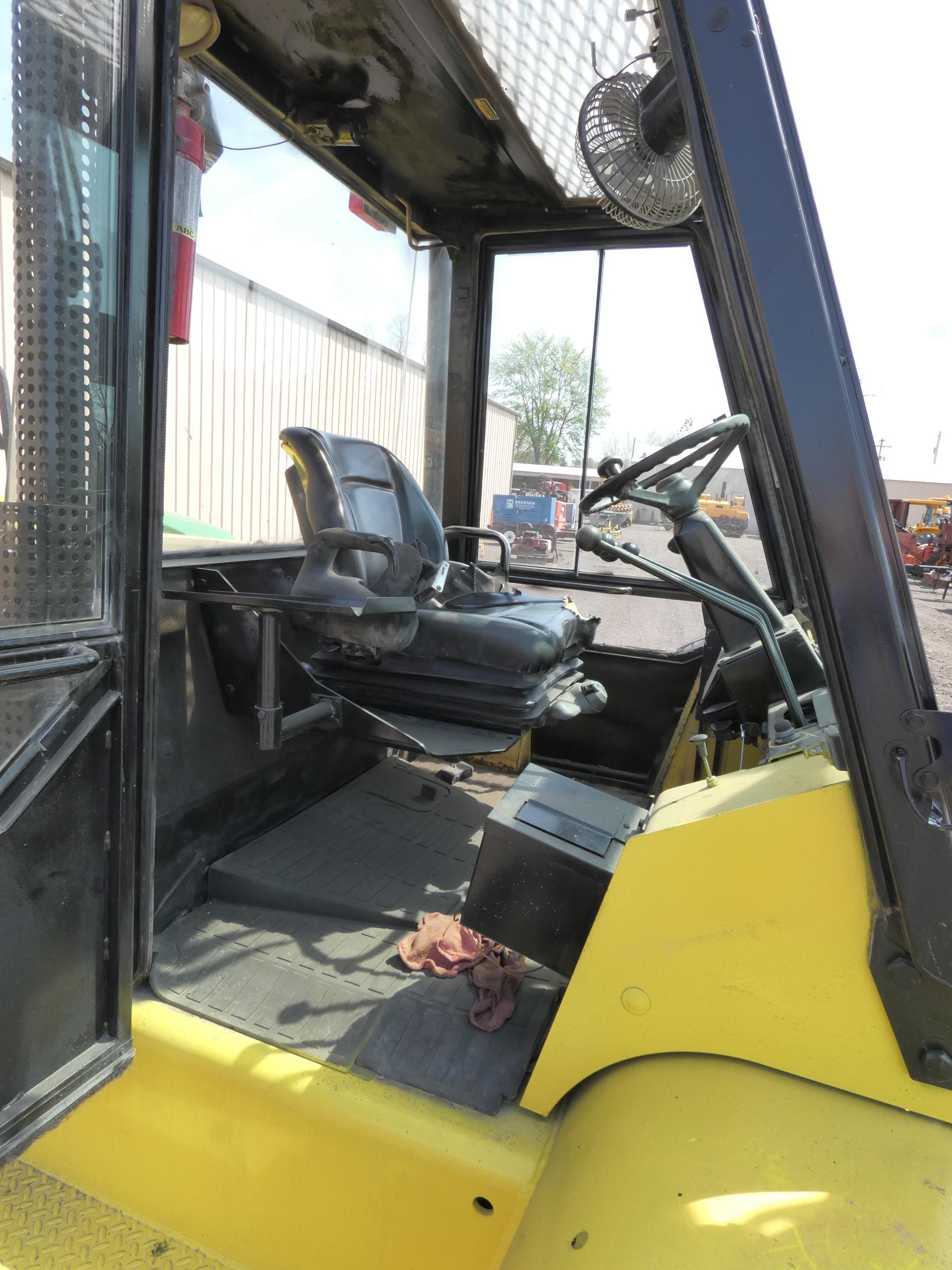 Hyster H155XL2 Pneumatic Forklift, SN:F006D06371Y, 14,300# Cap, Cab, Triple