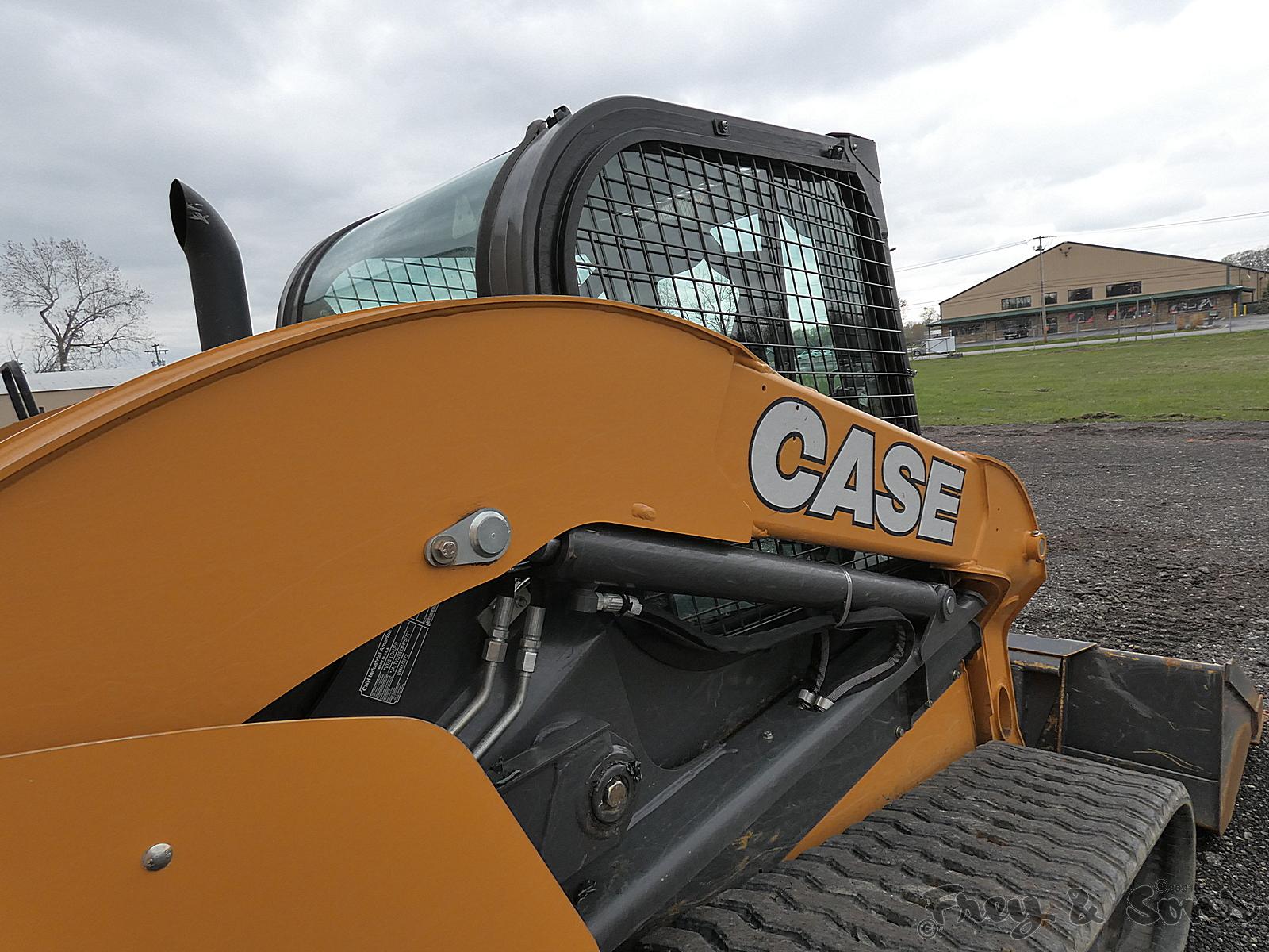 2019 Case TV370 Compact Track Loader, SN:JAFTV370EKM475772, Cab w Air, Hi-F