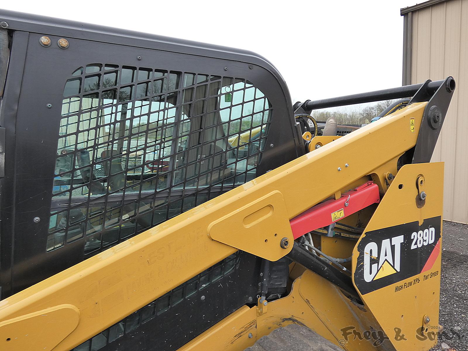 2014 Cat 289D XPS Compact Track Loader, SN:CAT0289DTTAW00740, Cab w/Air, 2