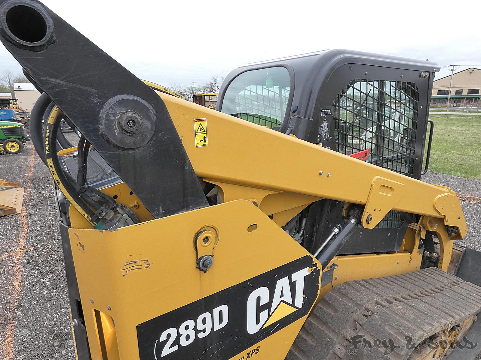 2014 Cat 289D XPS Compact Track Loader, SN:CAT0289DTTAW00740, Cab w/Air, 2