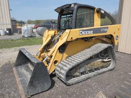 John Deere CT322 Compact Track Loader, SN:171612, EROPS w/ Air, Hyd QT, Aux