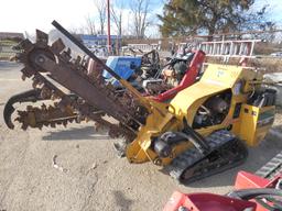 2016 Vermeer RTX-250 Trencher 20 Hp Walk Behind, SN:1VRD070D7G1000658, 374