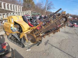 2016 Vermeer RTX-250 Trencher 20 Hp Walk Behind, SN:1VRD070D7G1000658, 374