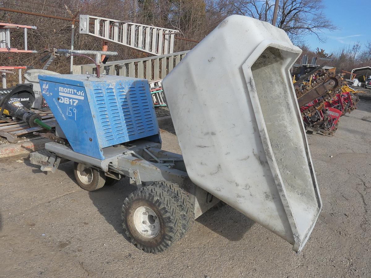 2016 Morrison DB17 Concrete Buggy, SN:702309, Gas, 558 hrs