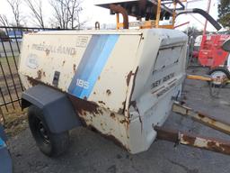 1995 Ingersoll-Rand 185 Air Compressor, SN:249930UIF327, JD Diesel, Trailer