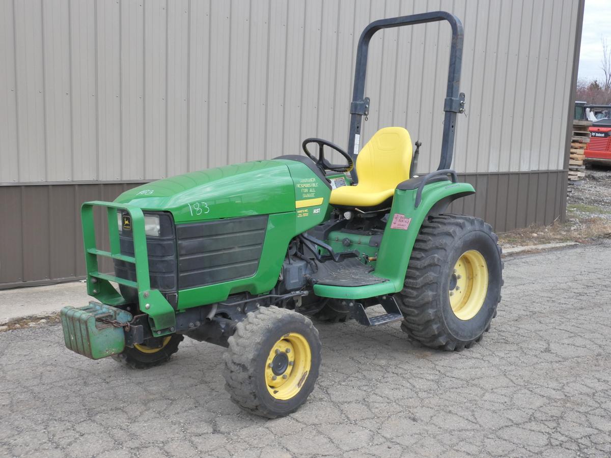 John Deere 4200 HST 4x4 Utility Tractor, SN:LV4200H422509, Diesel, 3pt, PTO