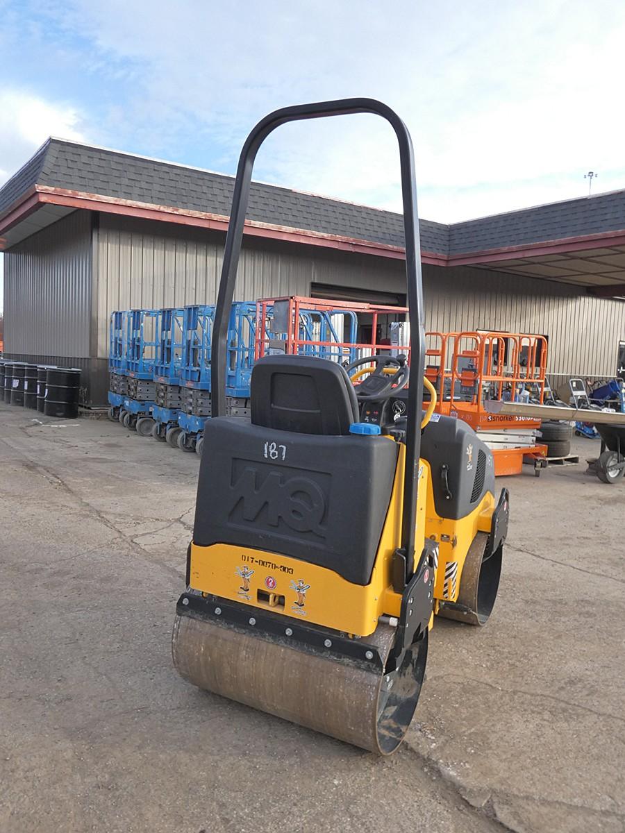 2019 Multiquip AR14H Vibratory Tandem Roller, SN:190310, Honda 2 Cyl Gas, 3