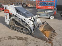 2018 Bobcat MT85 WB Skidloader, SN:B3TR144333, Kubota, Aux Hyd, MT QT GP Bu