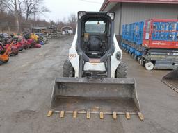 2018 Bobcat S570 Skidloader, SN:ALM419075, ROPS, Bobcat Pedals, Power Bobta