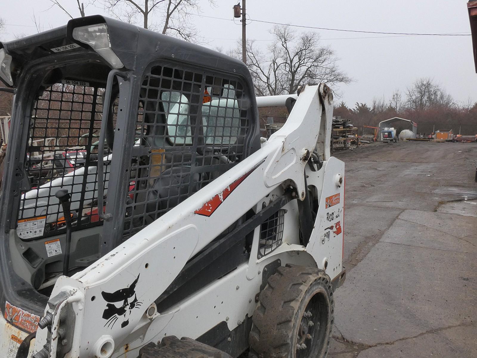 2018 Bobcat S570 Skidloader, SN:ALM419075, ROPS, Bobcat Pedals, Power Bobta