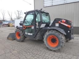 2019 Bobcat V519 4x4 Versahandler, SN:B3YH13249, Cab w/Air, Bobcat QT Bucke