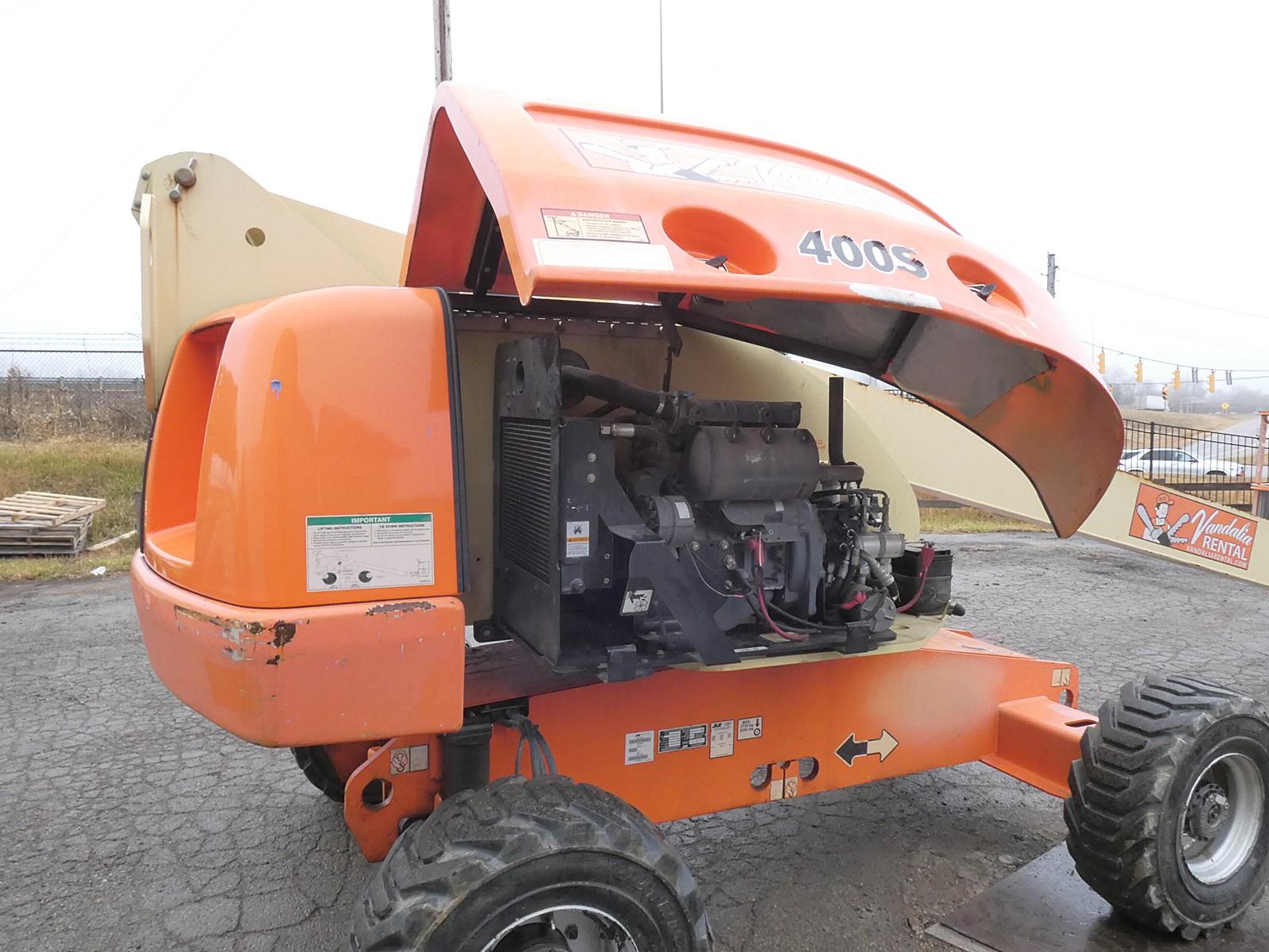 2011 JLG 400S 40' 4x4 Boom Lift, SN:0300149383, Deutz Diesel, 3219 hrs.