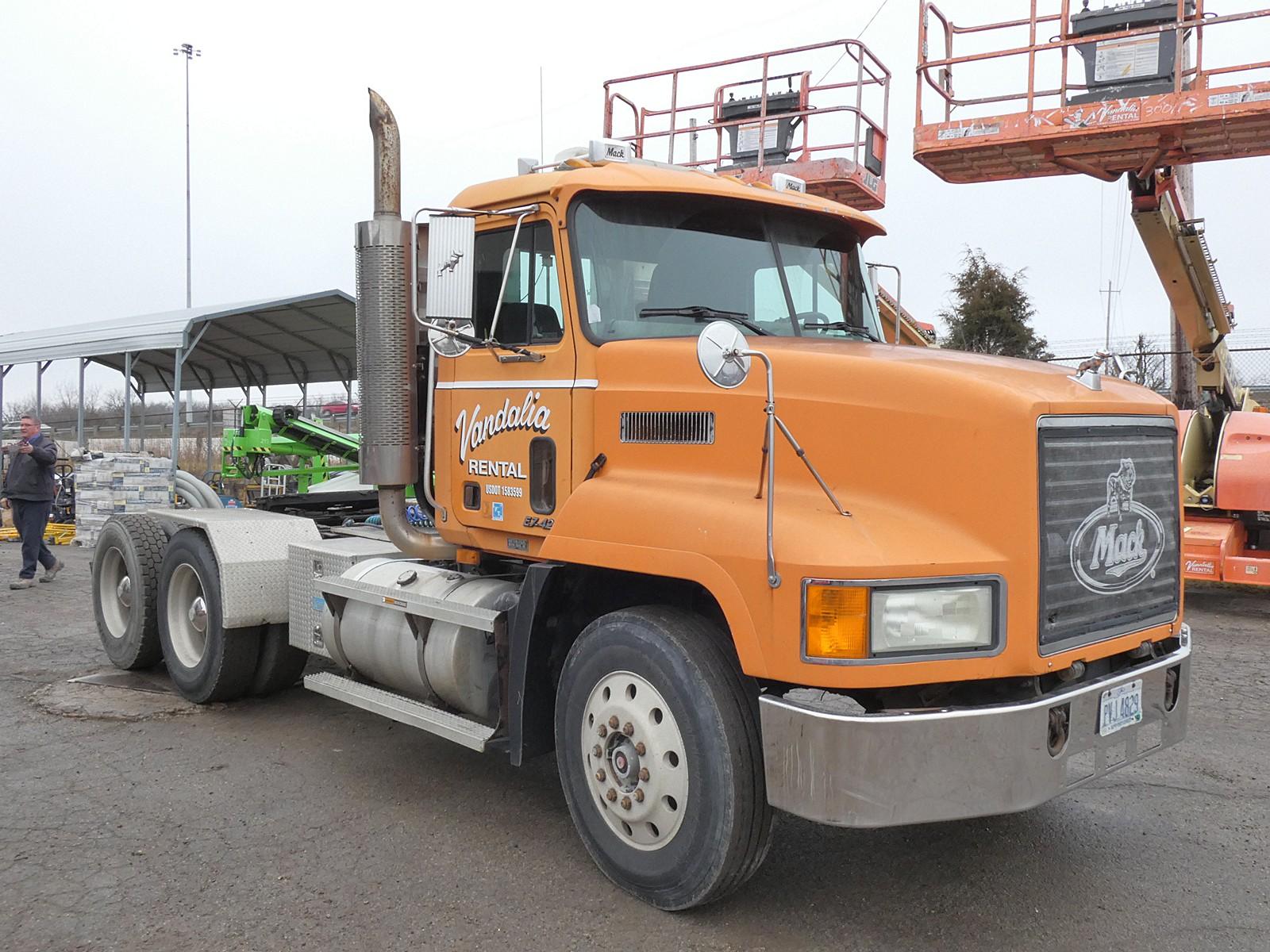 1999 Mack CH613 Tandem Truck Tractor, SN:1M2AA18Y8XW107818, Mack E7-427, 10